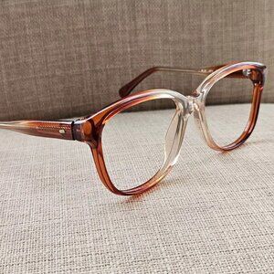 M.W Vintage Men Eyeglasses Frame Brown Glasses 54[]20 145 Frame only